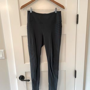 Athleta Delancey Moto Leggings size Small